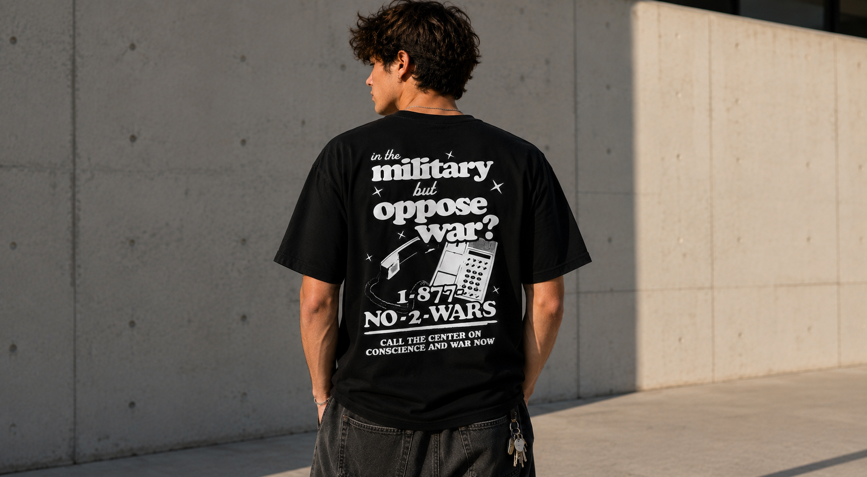 Conscientious Objector Hotline Tee